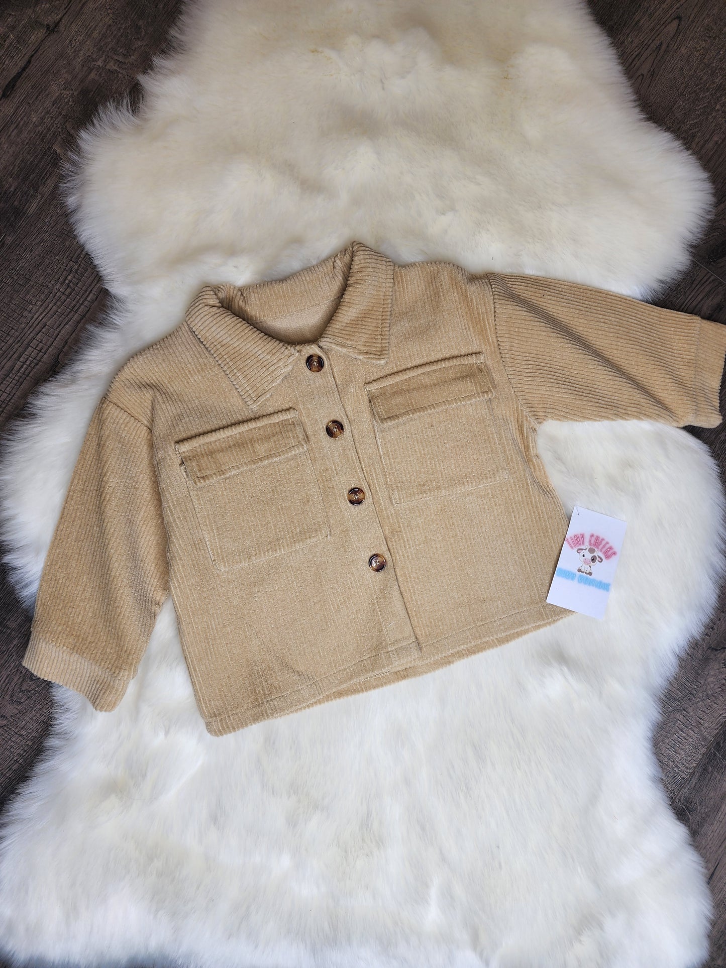 Cream Corduroy Jacket