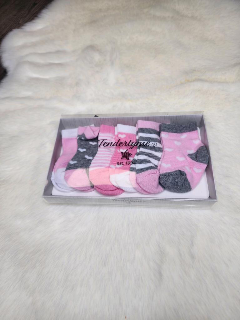 Girls Pink Socks