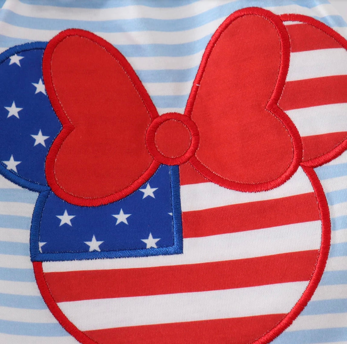Blue & Red Character Bloomer Set