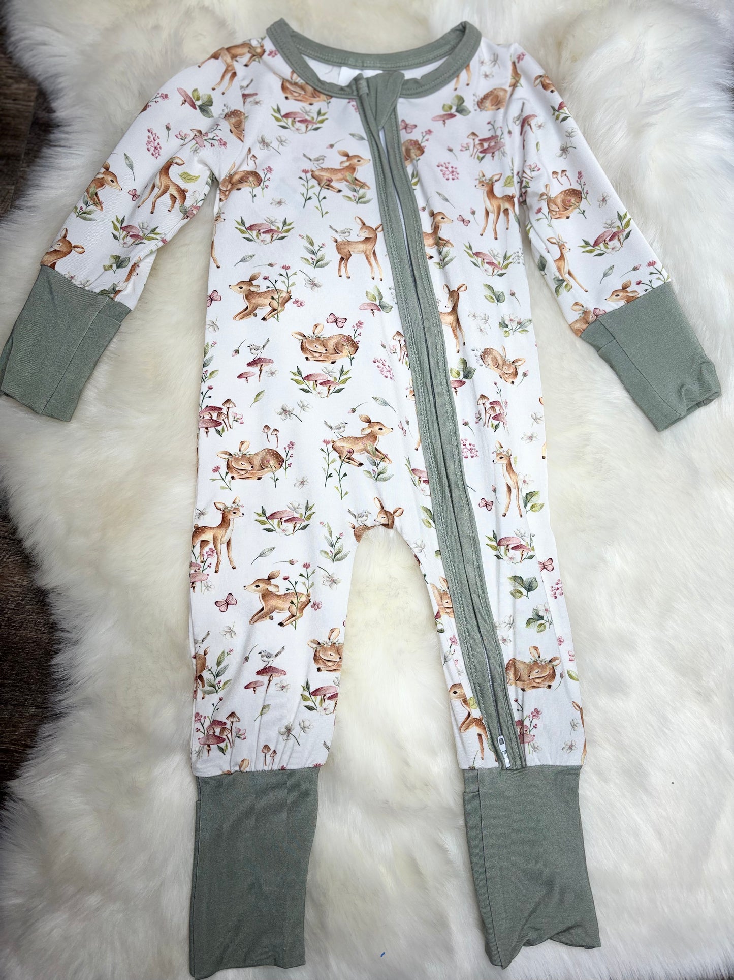 Baby Deer Bamboo Sleeper