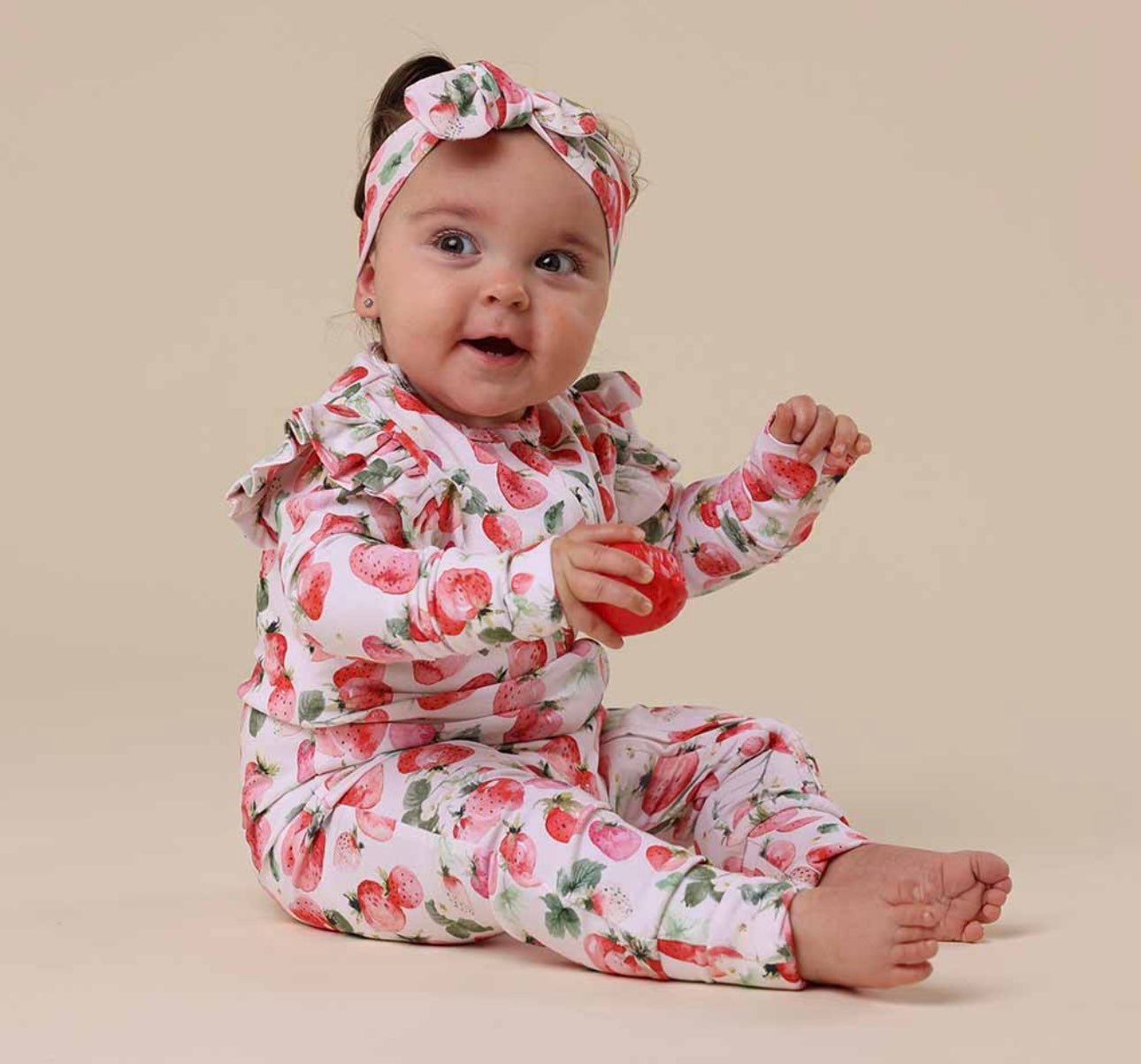 Strawberry Organic Snugglesuit