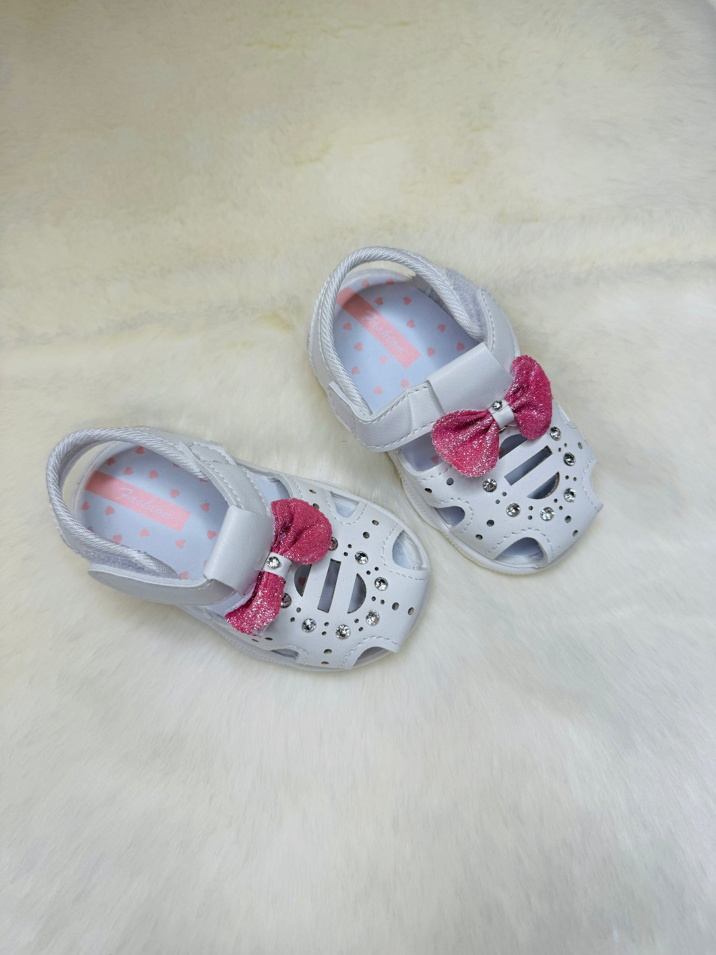Summer Baby Infant Sandals-White