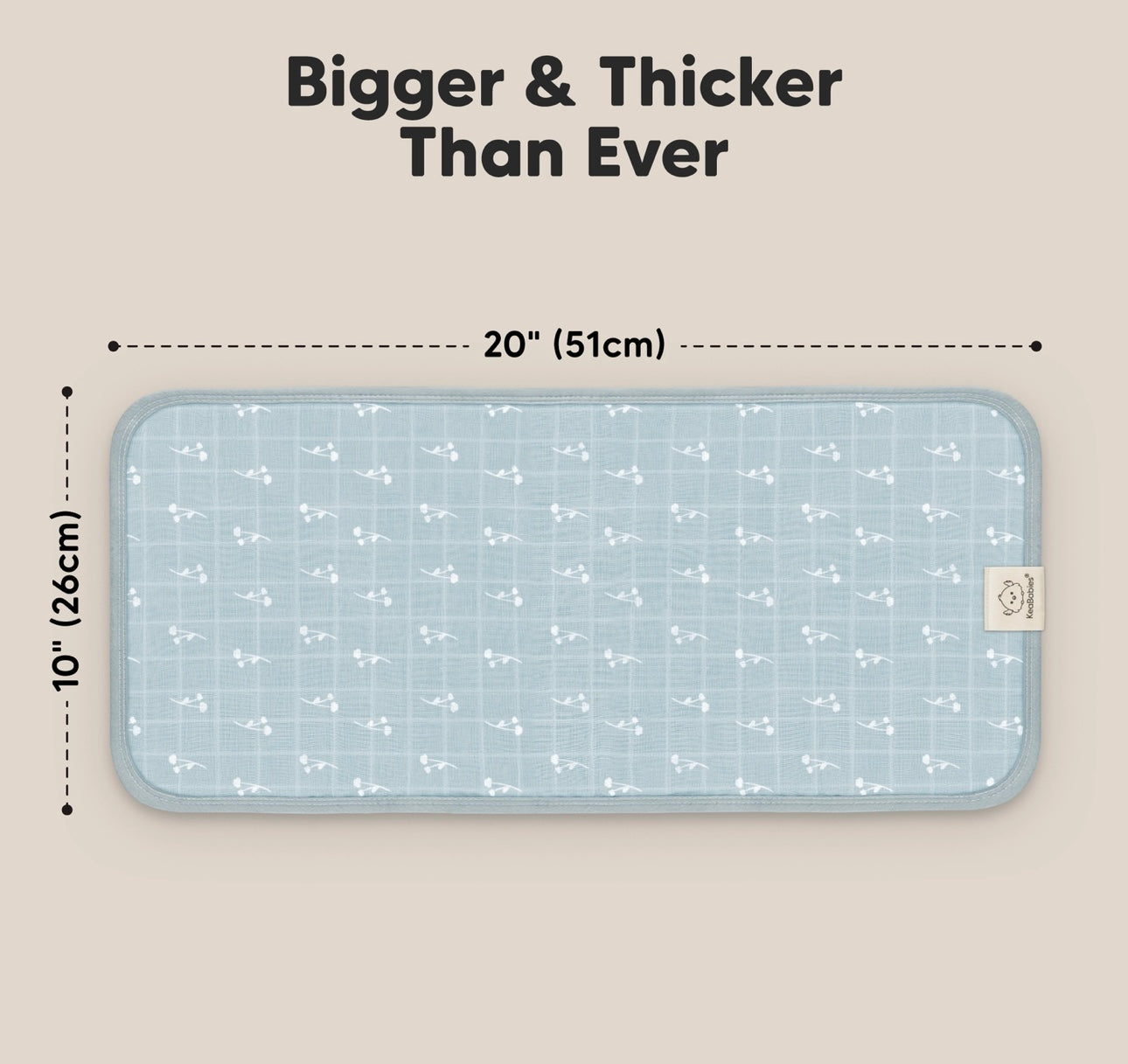 Lumi Muslin Burp Clothes 5pk. Wild Bloom | Keababies