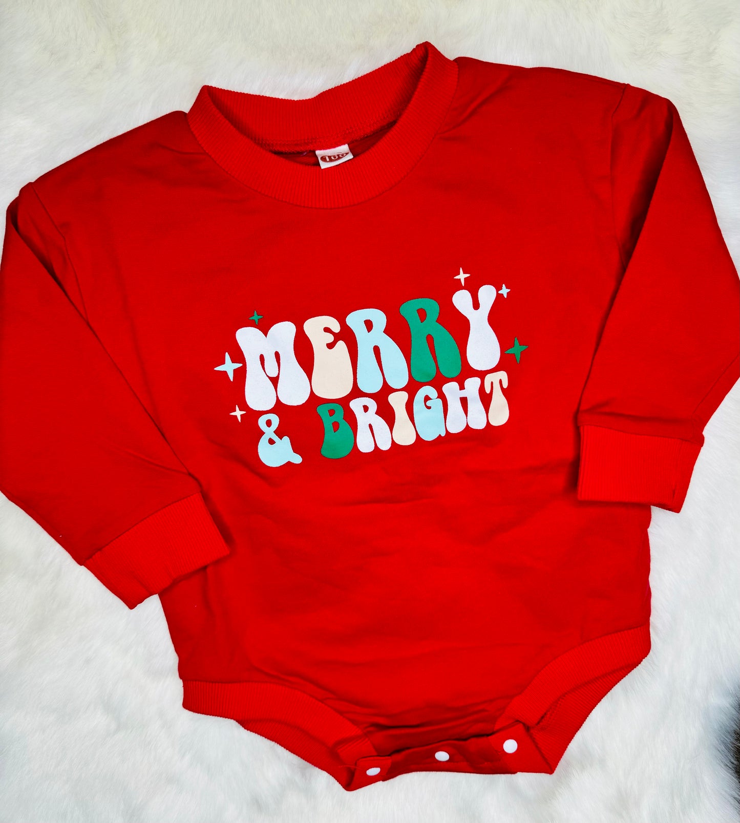 “Merry & Bright” Red Bubble
