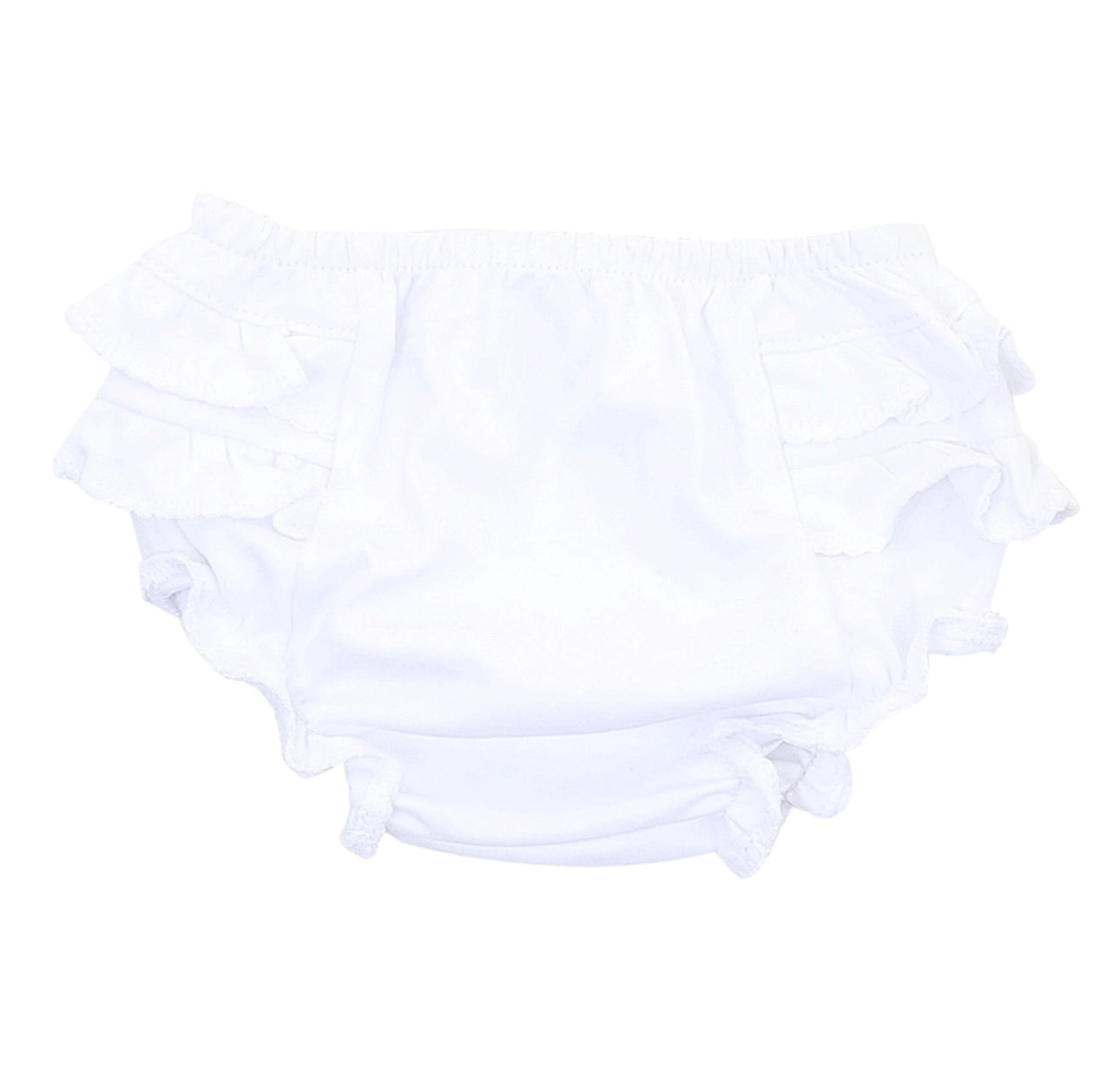 Diaper Cover bloomer with White Trim