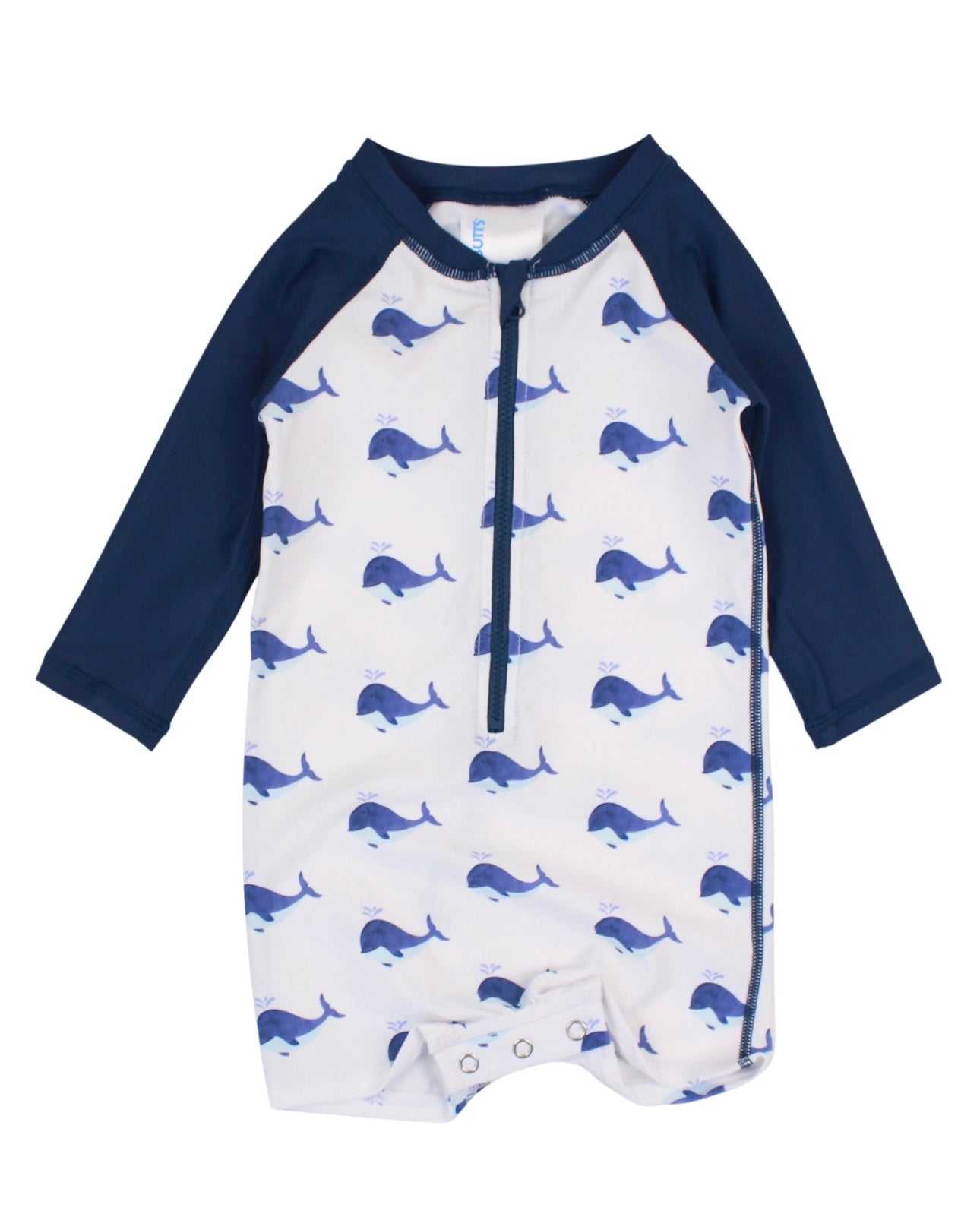 Ruggedbutts Whale Friends Long Sleeve Rash Guard