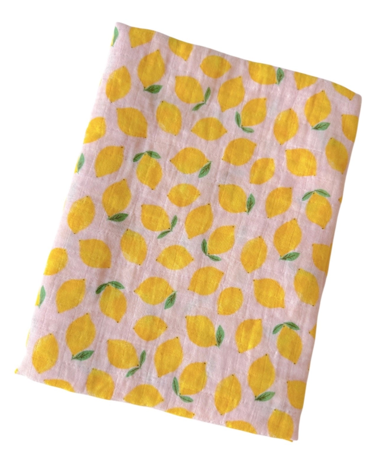 Lemon Sorbet Muslin Swaddle