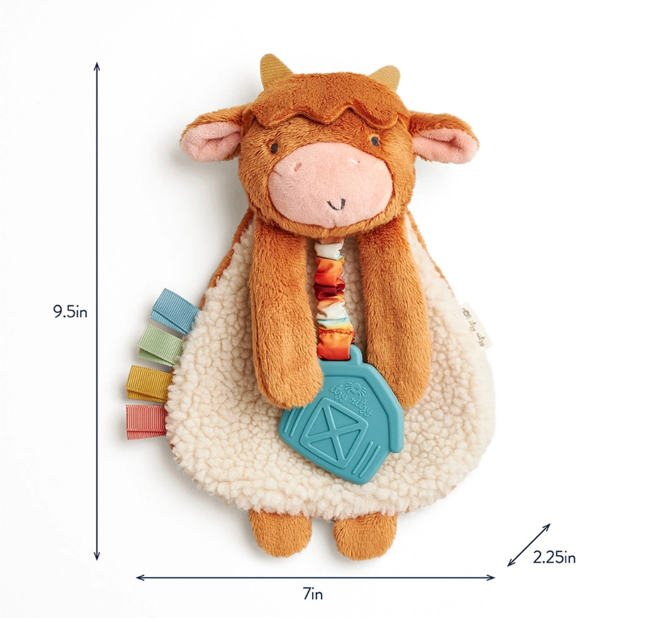 Highland Cow Itzy Friends Lovey