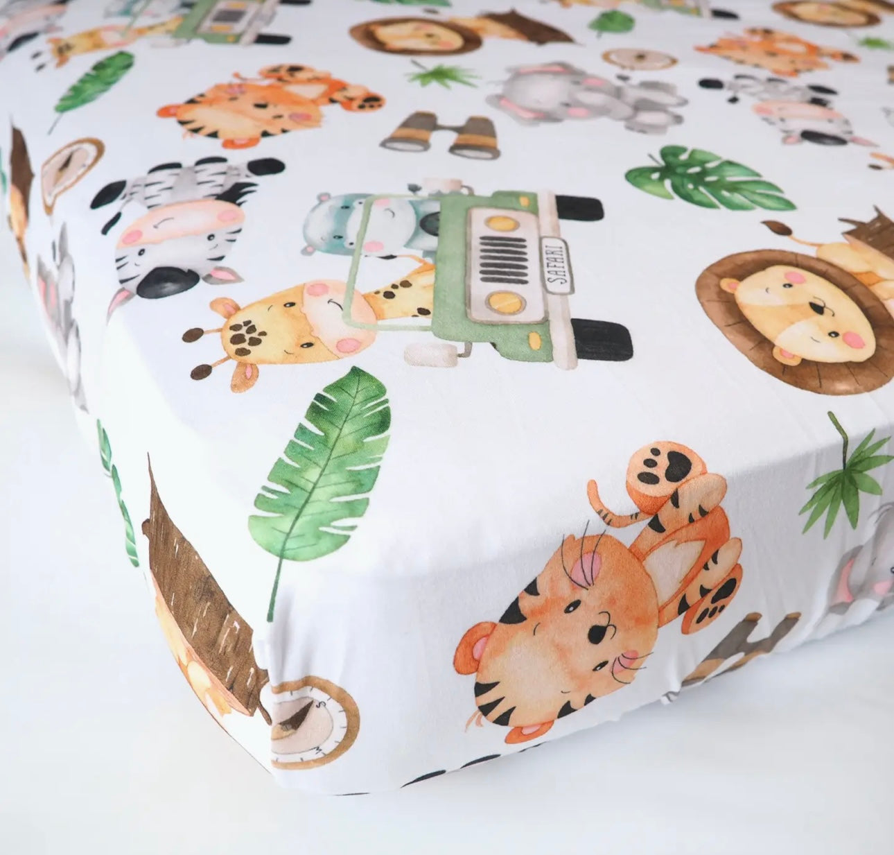 Safari Crib Sheet