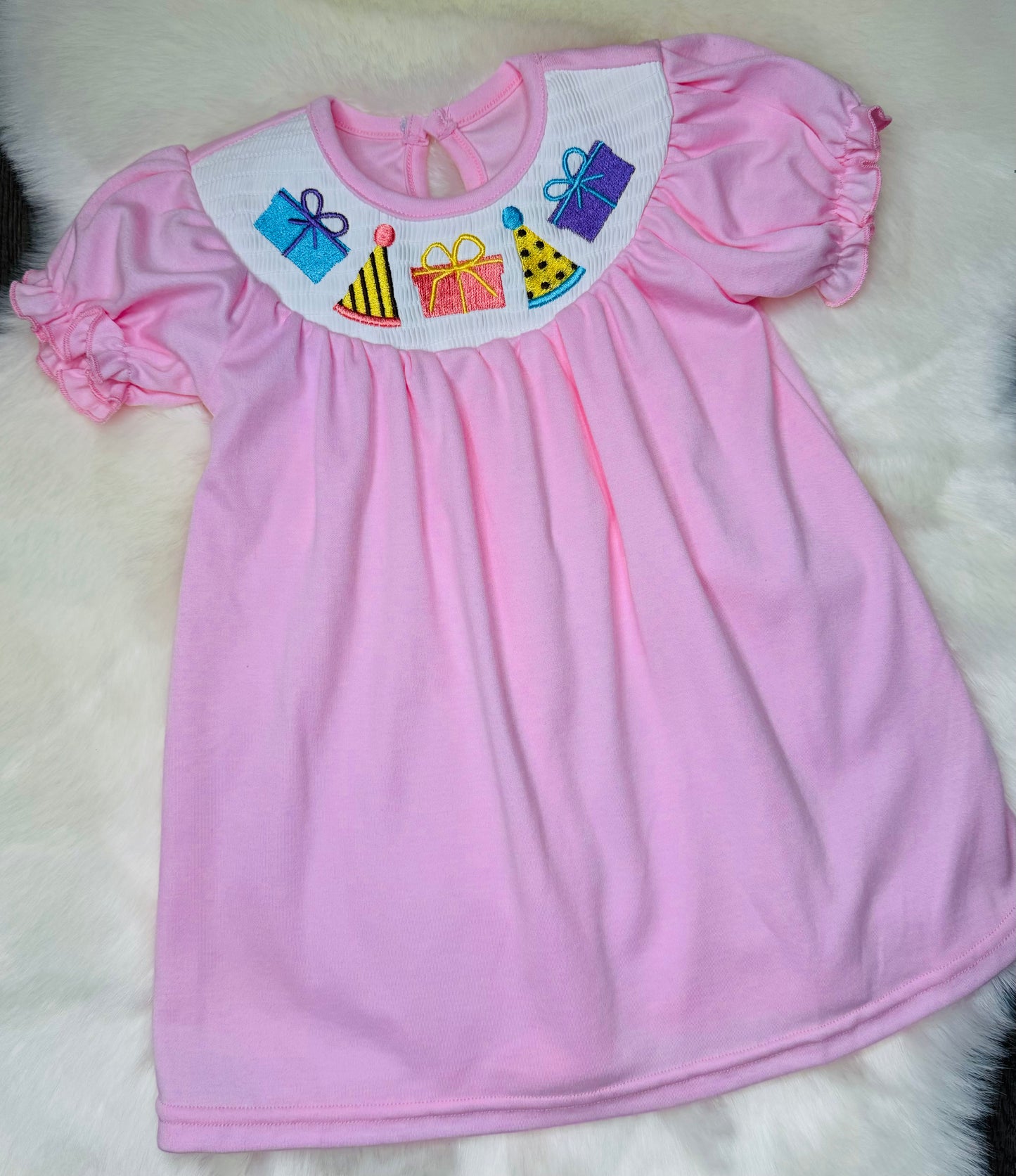 Party Girl Embroidered Dress