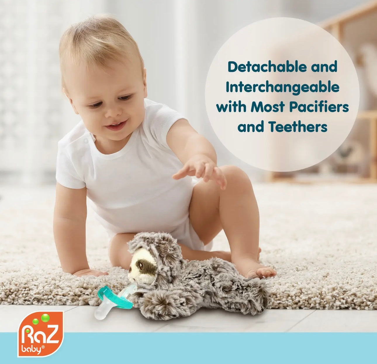 RaZbuddy Paci/Teether Holder