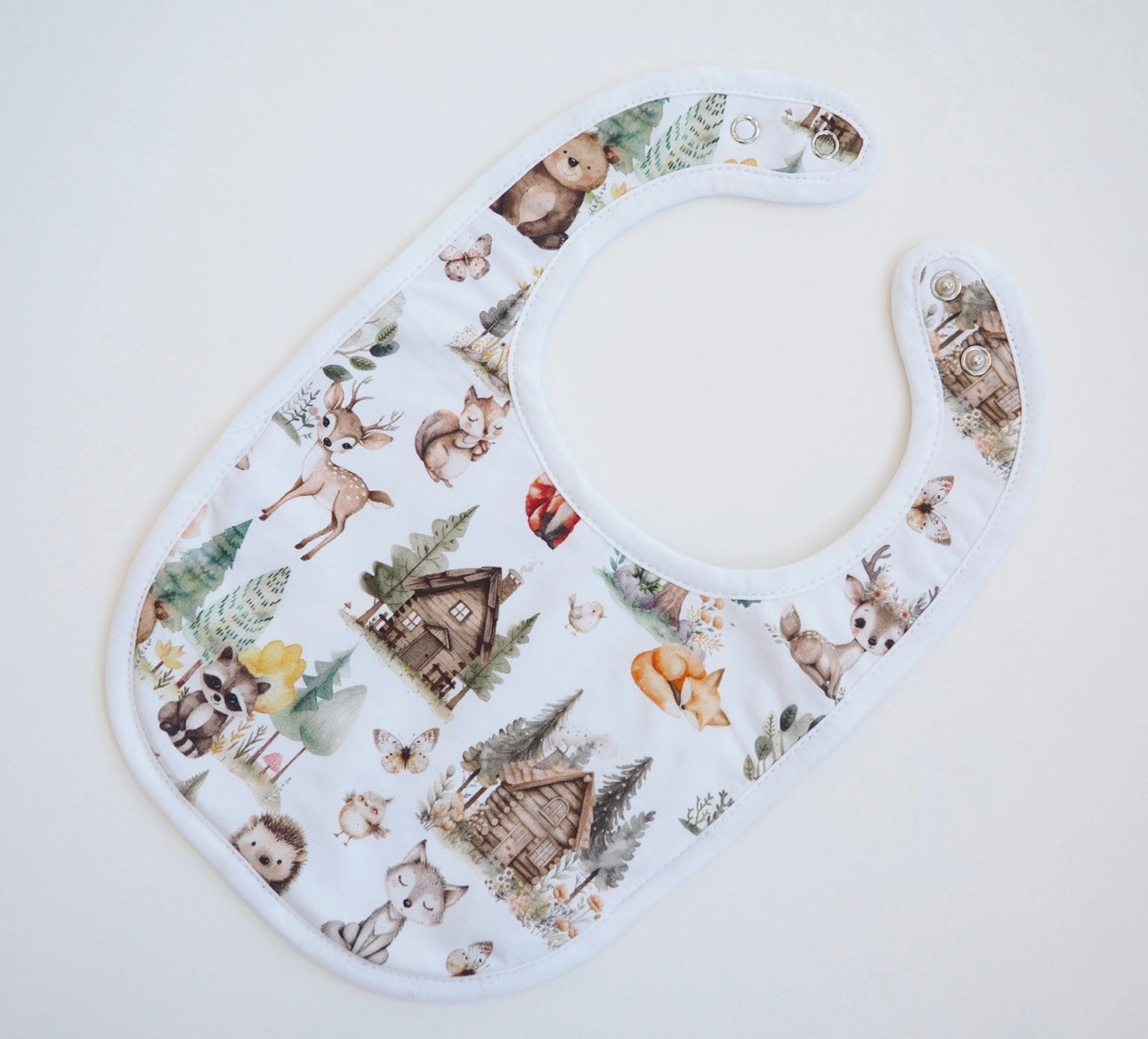 Woodsy Woodland Baby Bib