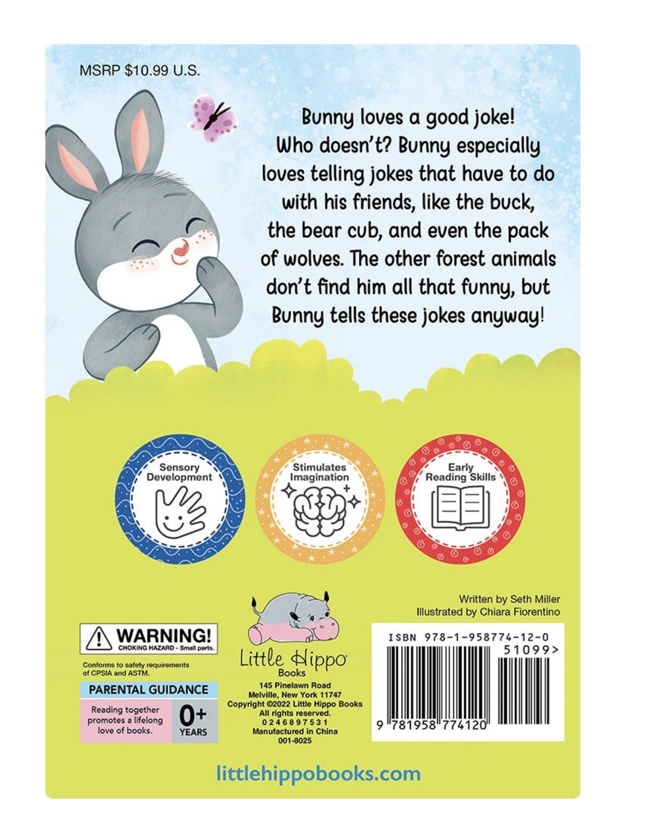 Funny Bunny Touch and Feel Sensory Board Book
