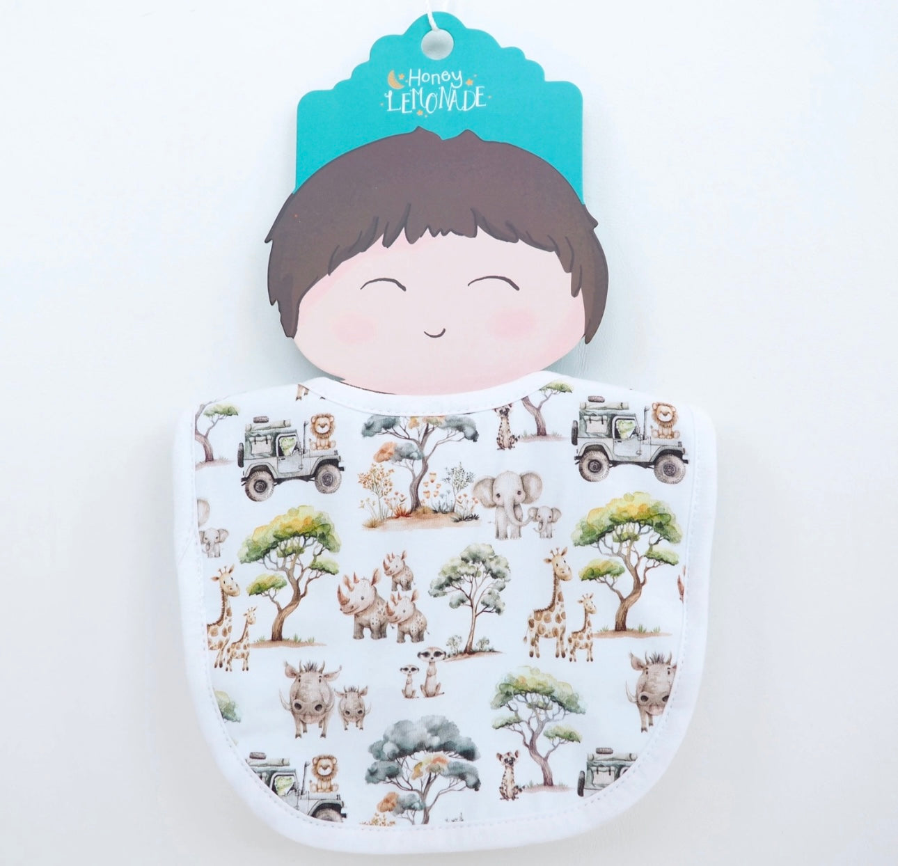 Safari Adventure Baby Bib