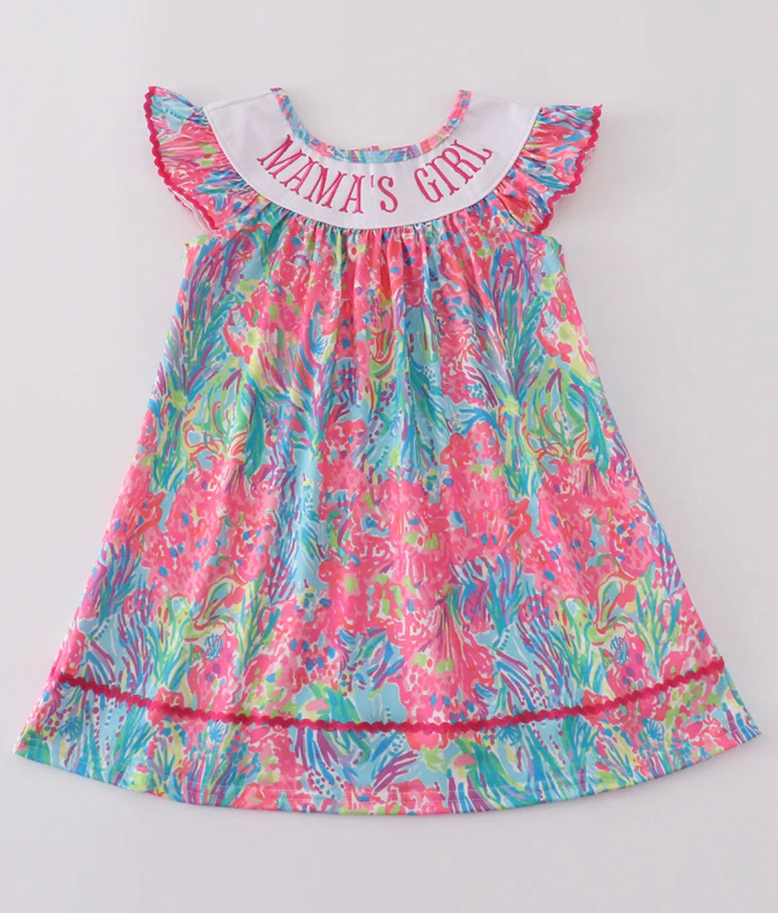 Neon Reef’s Mama Embroidery Dress