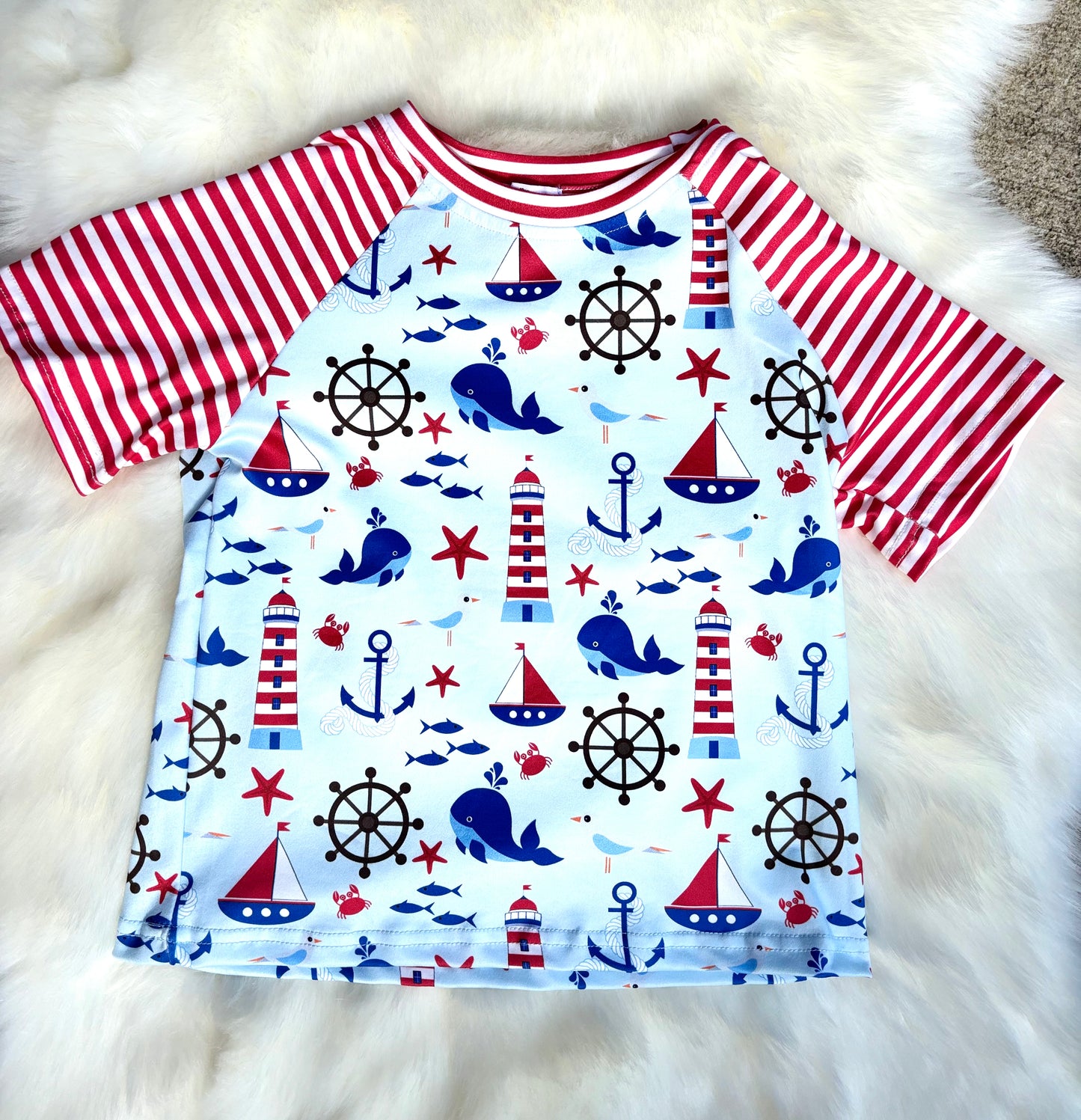 Anchors Away Boy Top