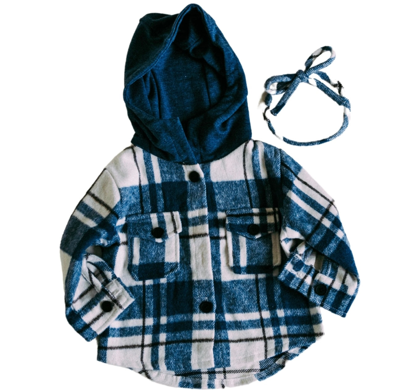 Navy Plaid Flannel