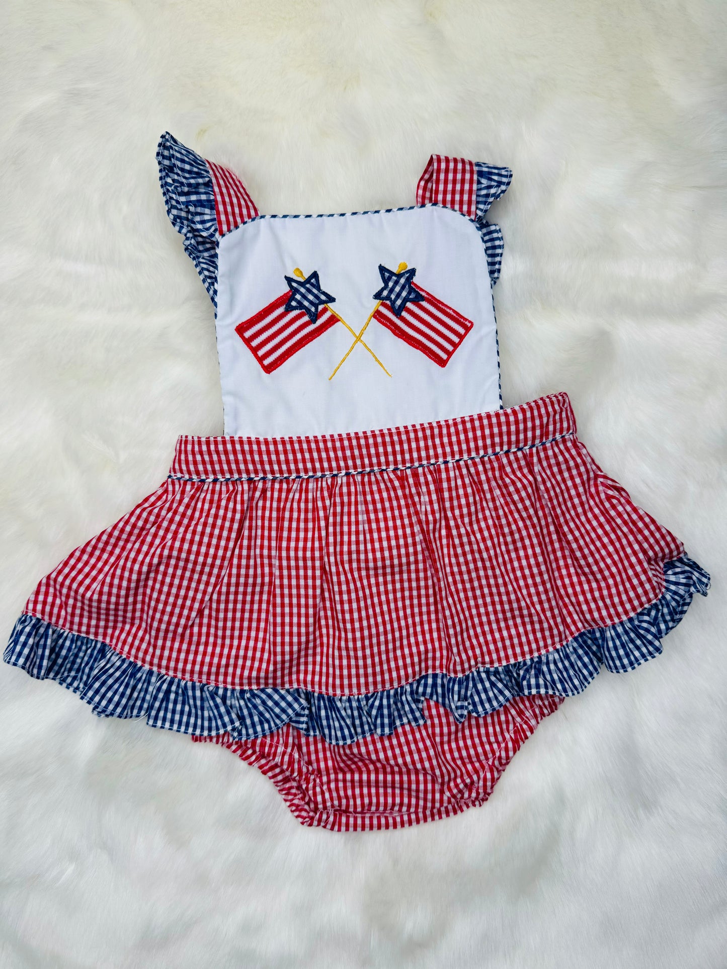 Flag Appliqué Bubble by Petit Ami