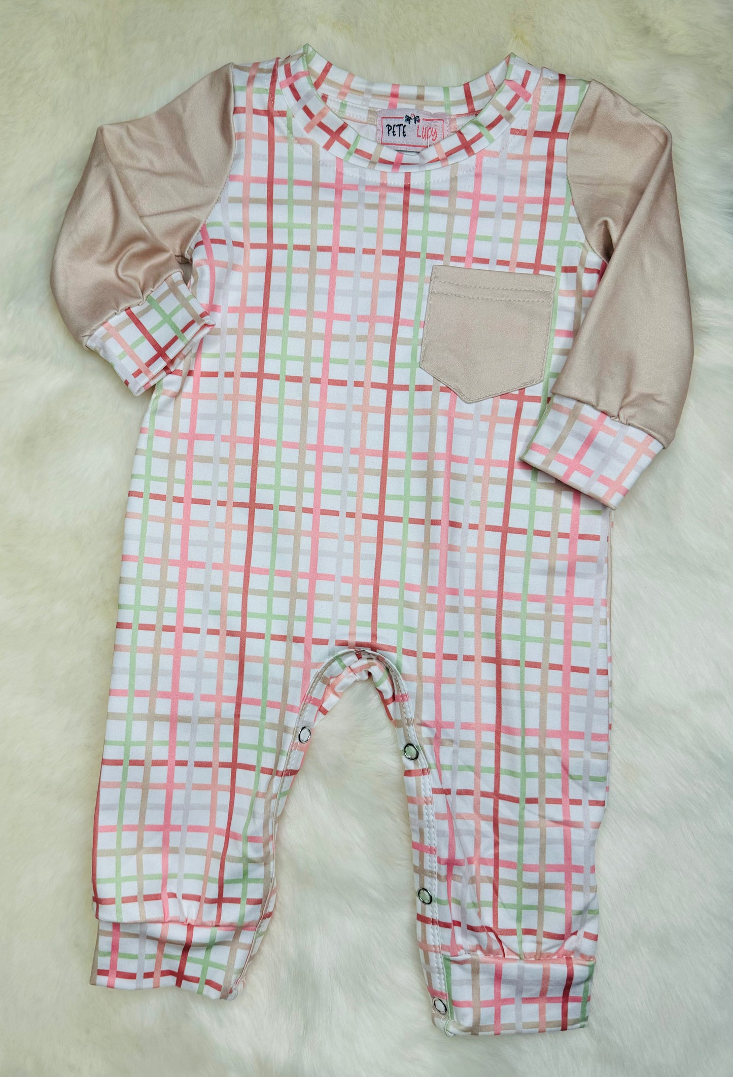 Autumn Garden - Boy Infant Romper