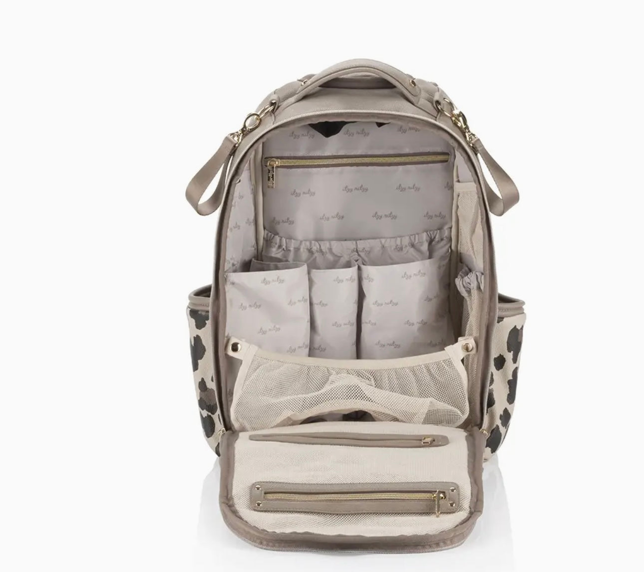 Itzy Ritzy Leopard Backpack Diaper Bag
