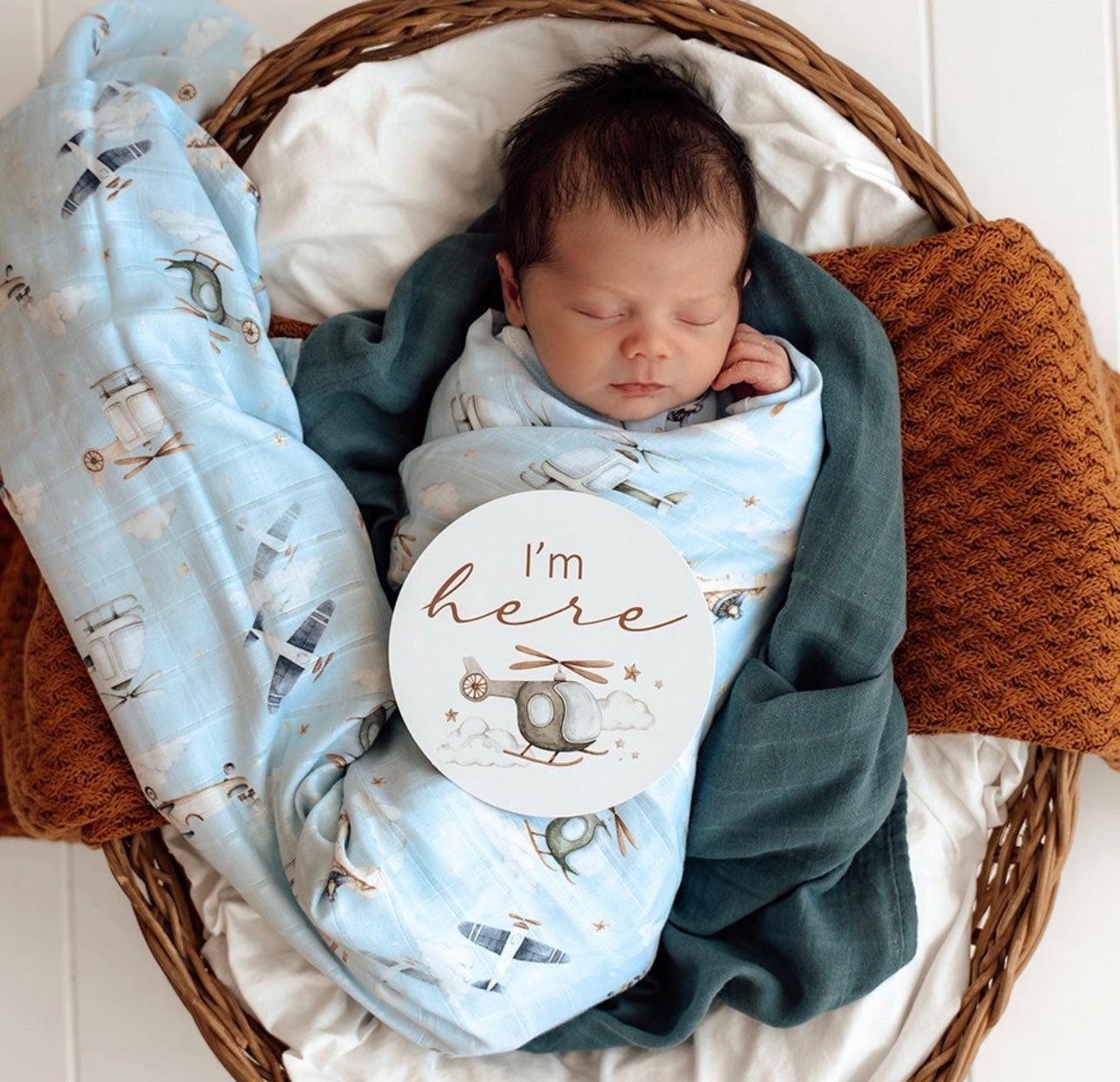 Taking Flight Organic Muslin Wrap