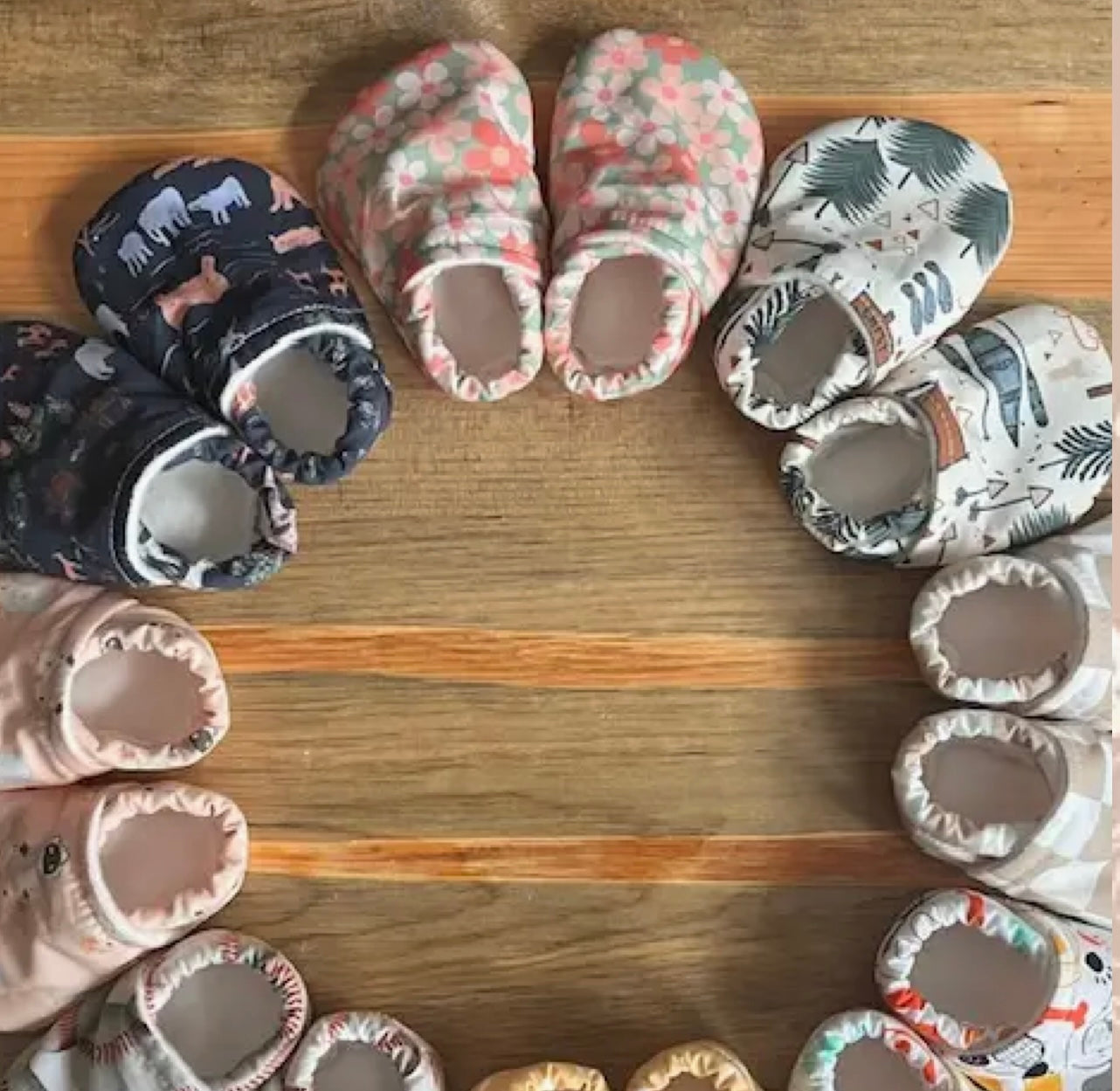 Watermelon Padded Baby Shoes