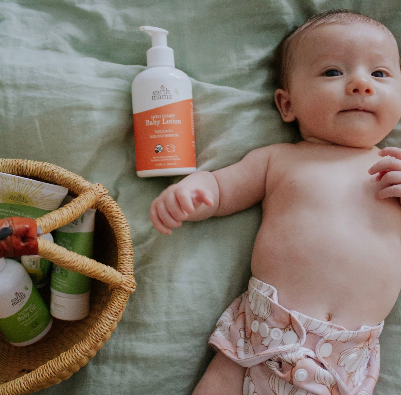 Earth Mama organics | Sweet Orange Baby Lotion