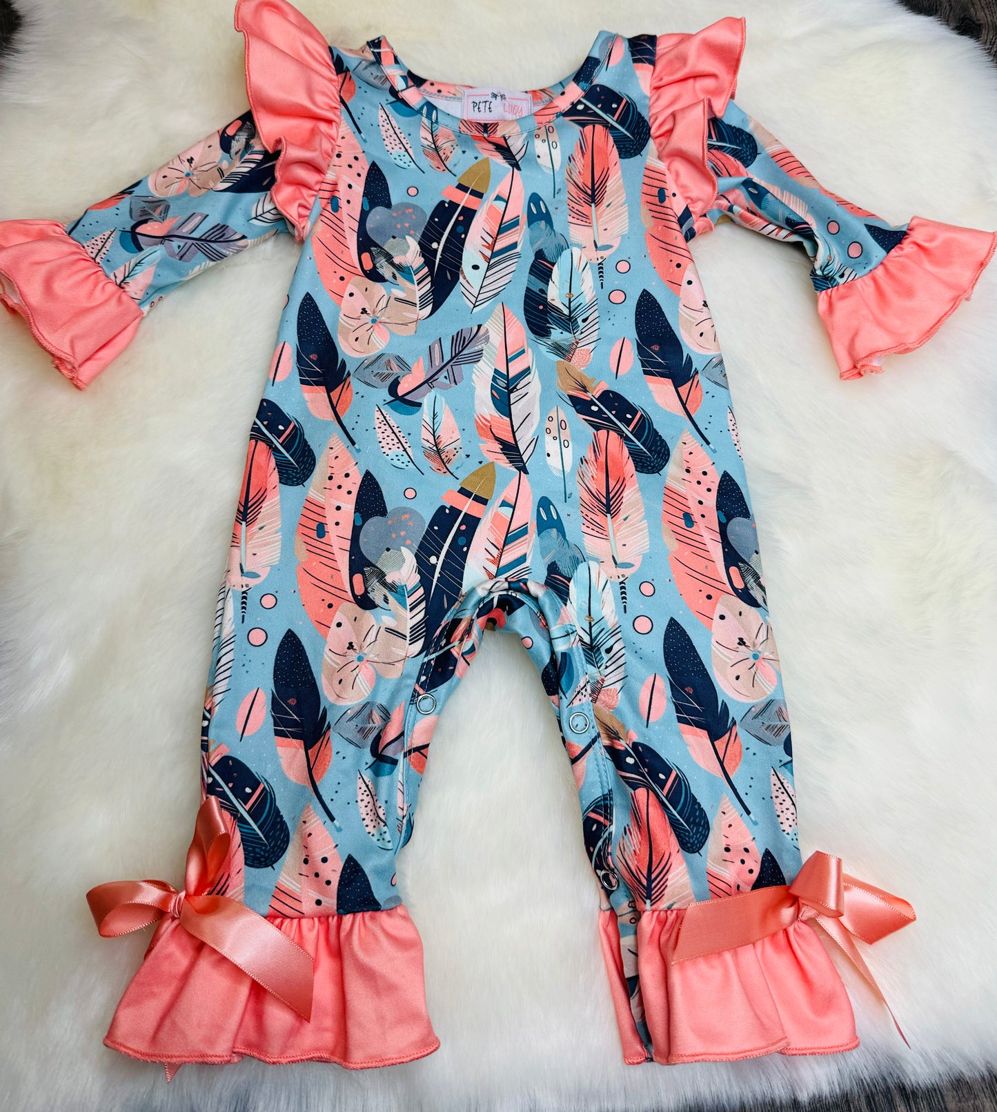 Fluttering Feathers Romper