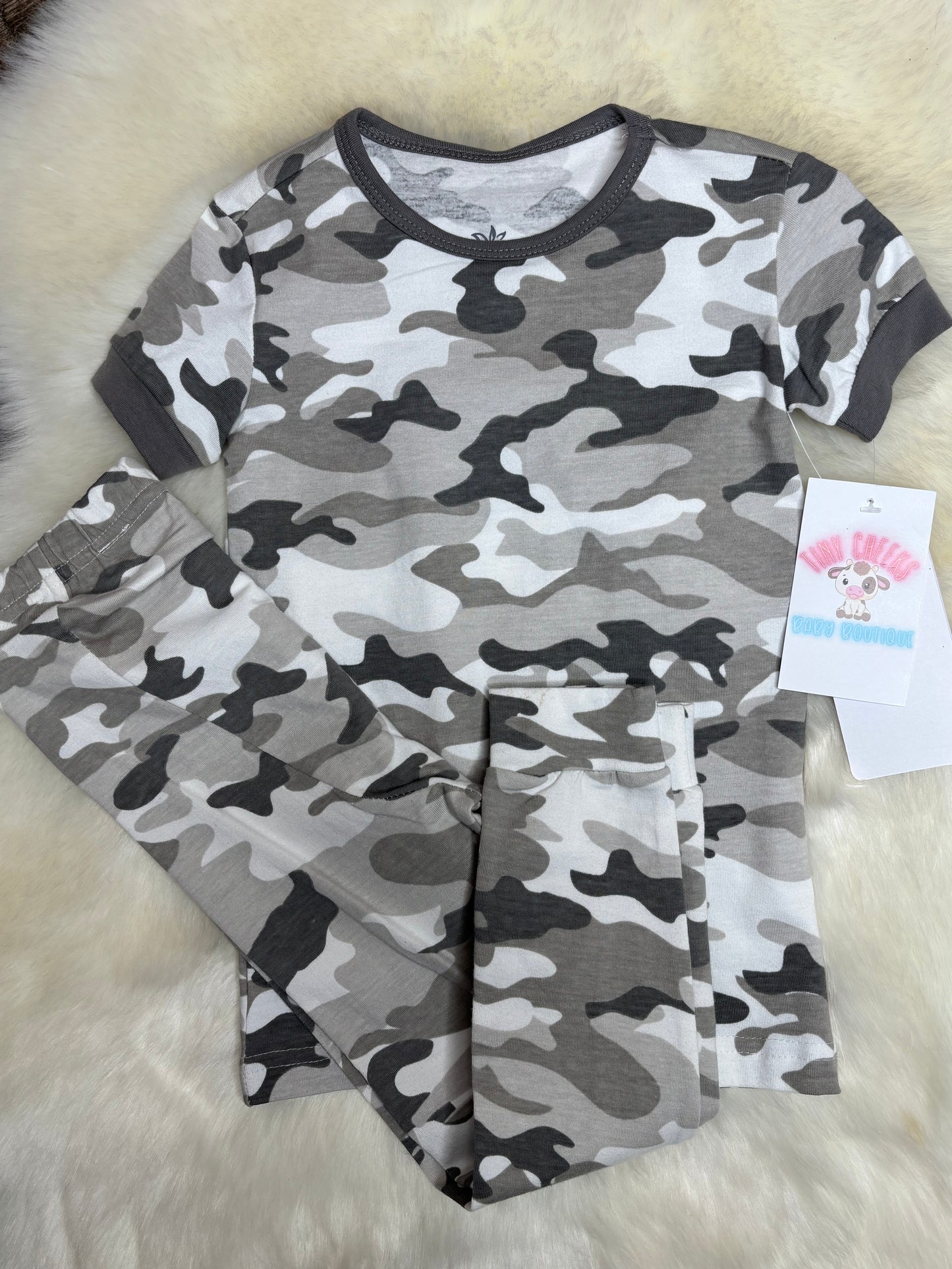 Camo Kids Pajama Set