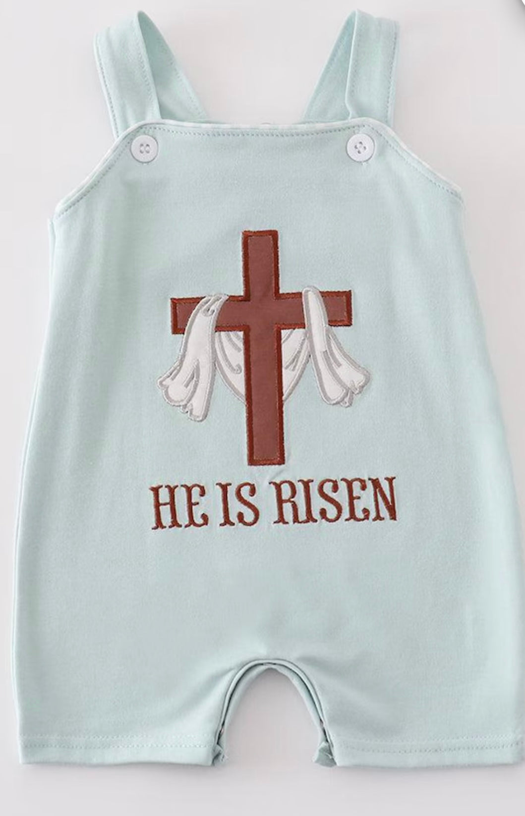 Easter He is Risen Embroidered JonJon