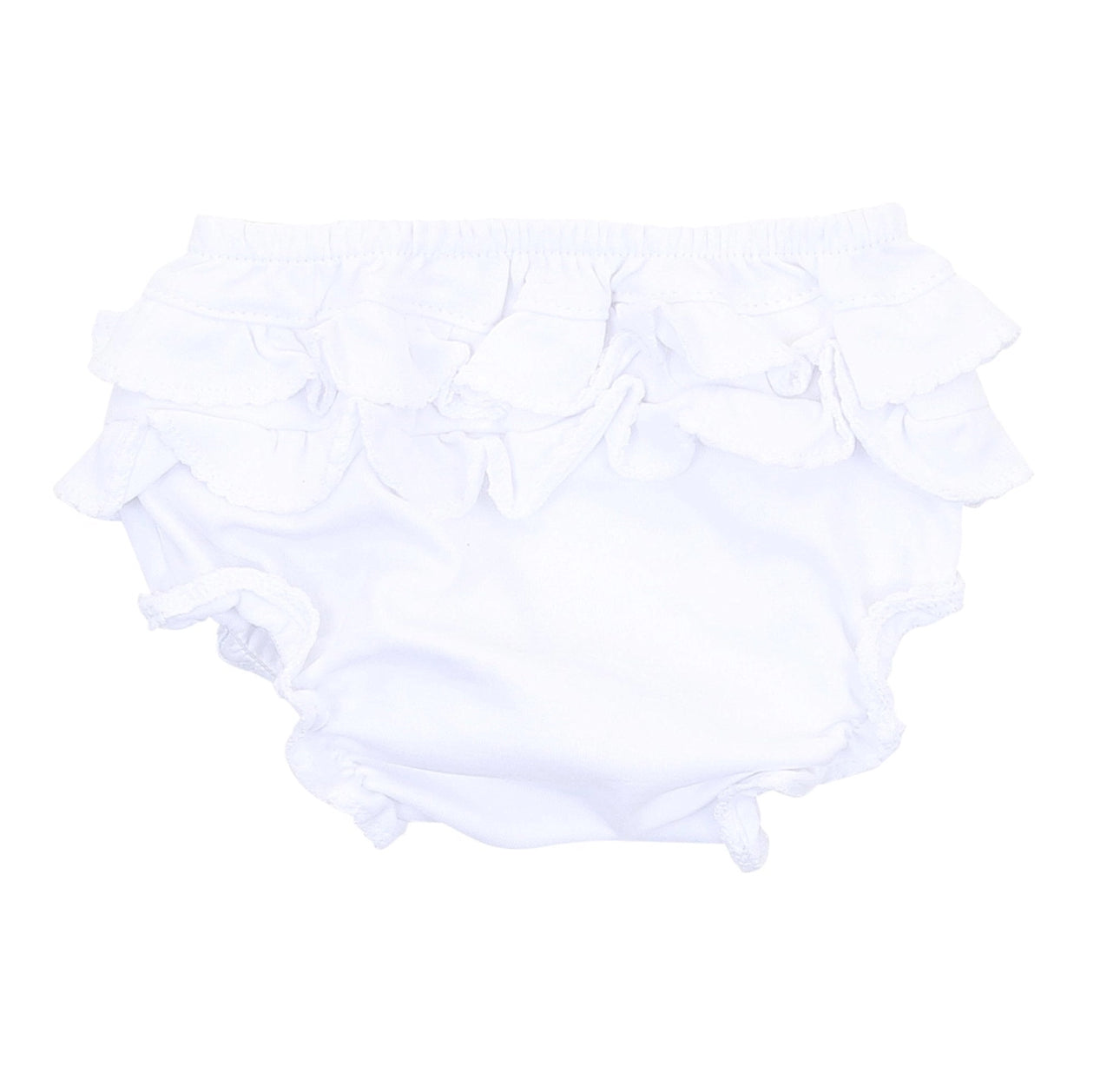 Diaper Cover bloomer with White Trim