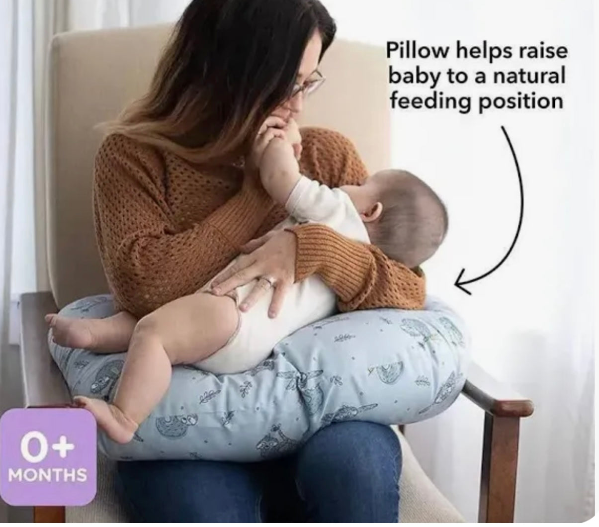Support Pod Infant Feeding Pillow | Jungle