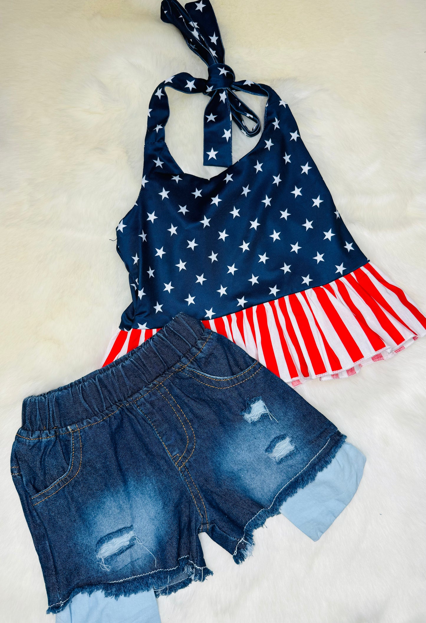 4th of July 2pc Dark Wash