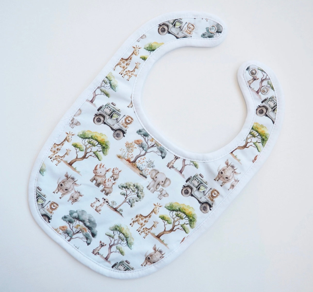 Safari Adventure Baby Bib
