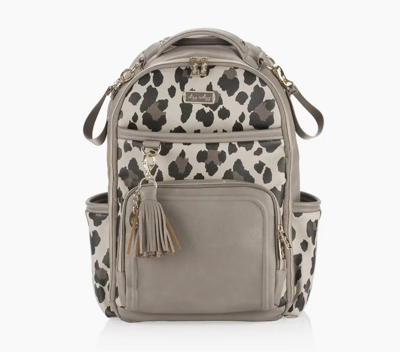 Itzy Ritzy Leopard Backpack Diaper Bag