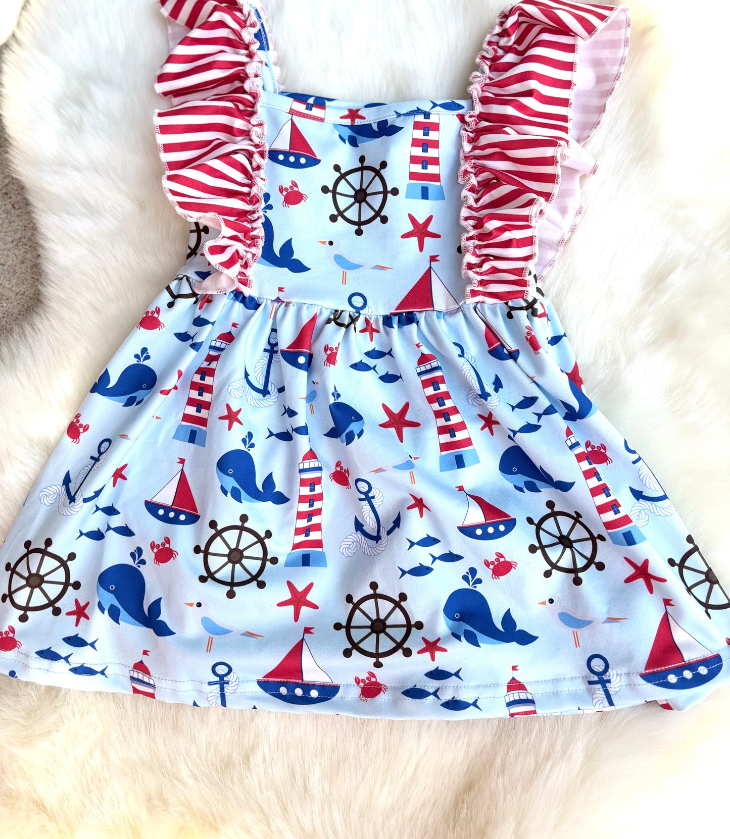 Anchors Away Girl Dress
