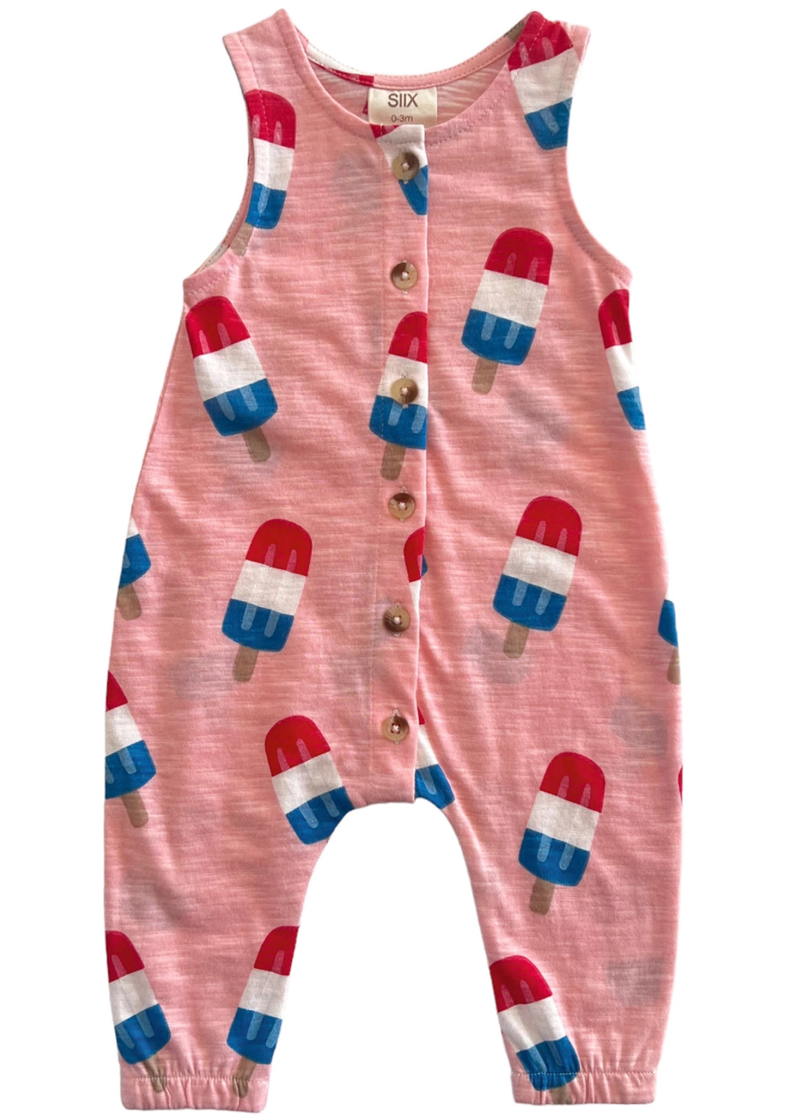 Popsicle Pink Organic Bay Jumpsuit