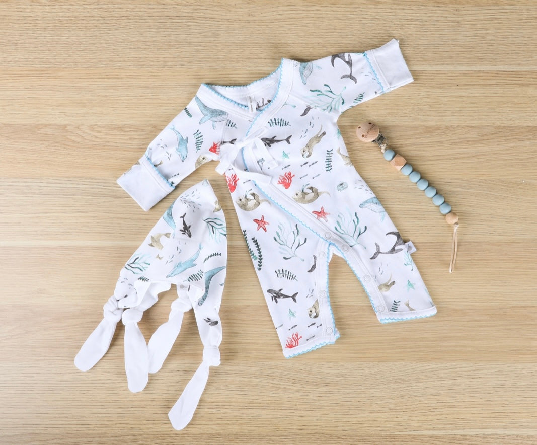 Under the Sea Crossover Preemie Outfit
