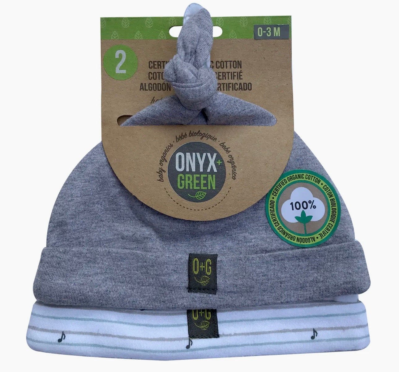 2pk. Baby Hats