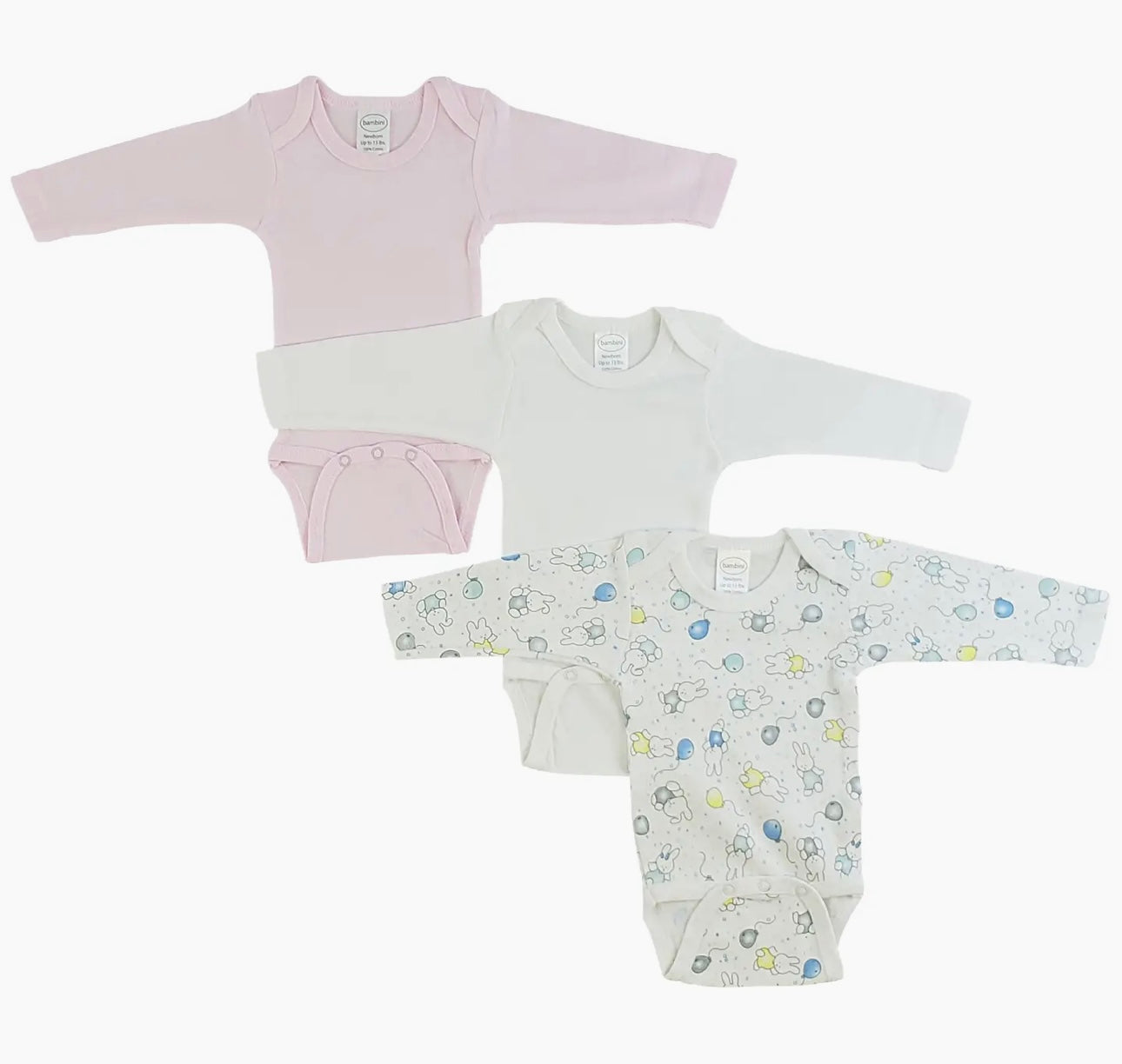 Bambini Long Sleeve Onesie Girls
