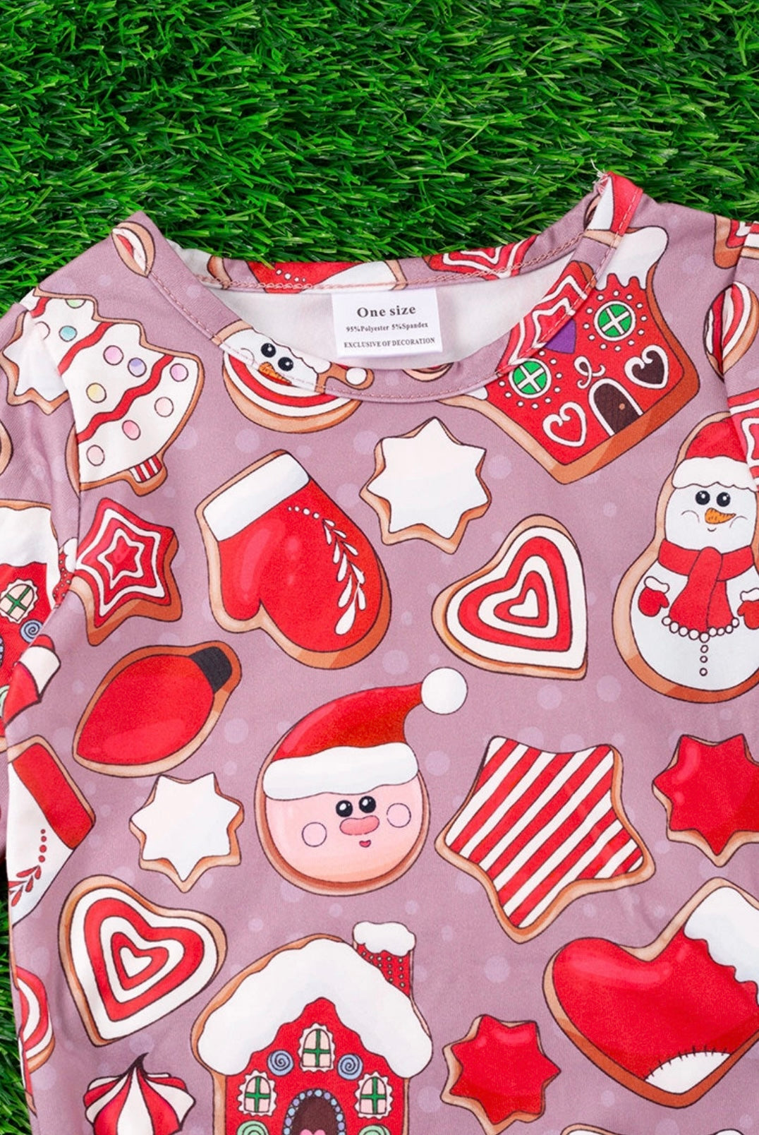 Sweet Christmas Baby Gown