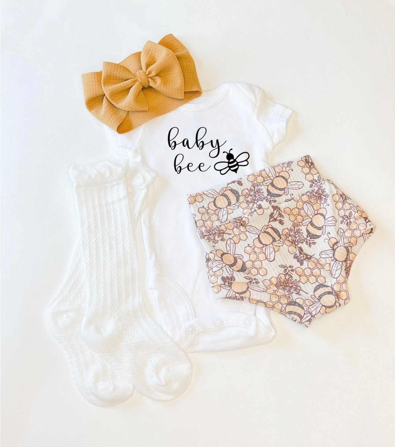 Baby Bee Bummies Set
