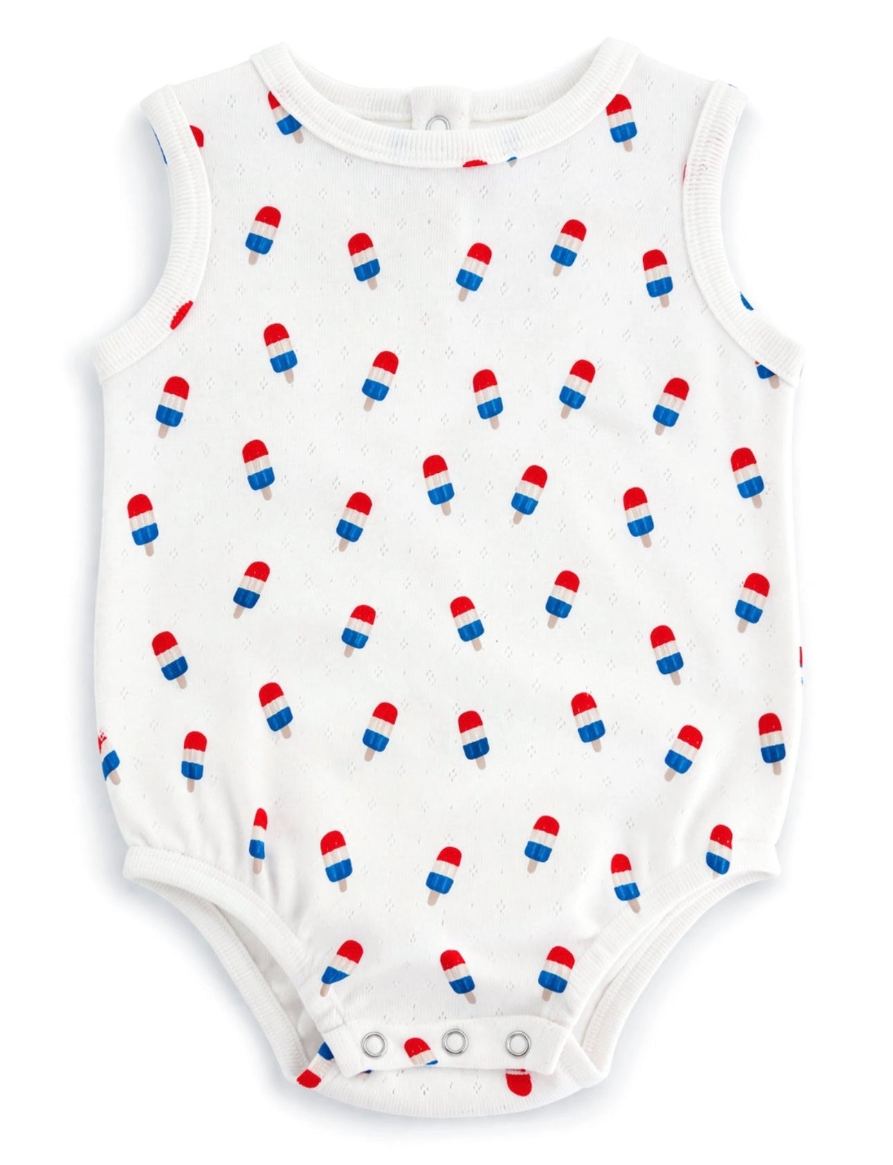 Popsicle /Organic Pointelle Dune Bubble