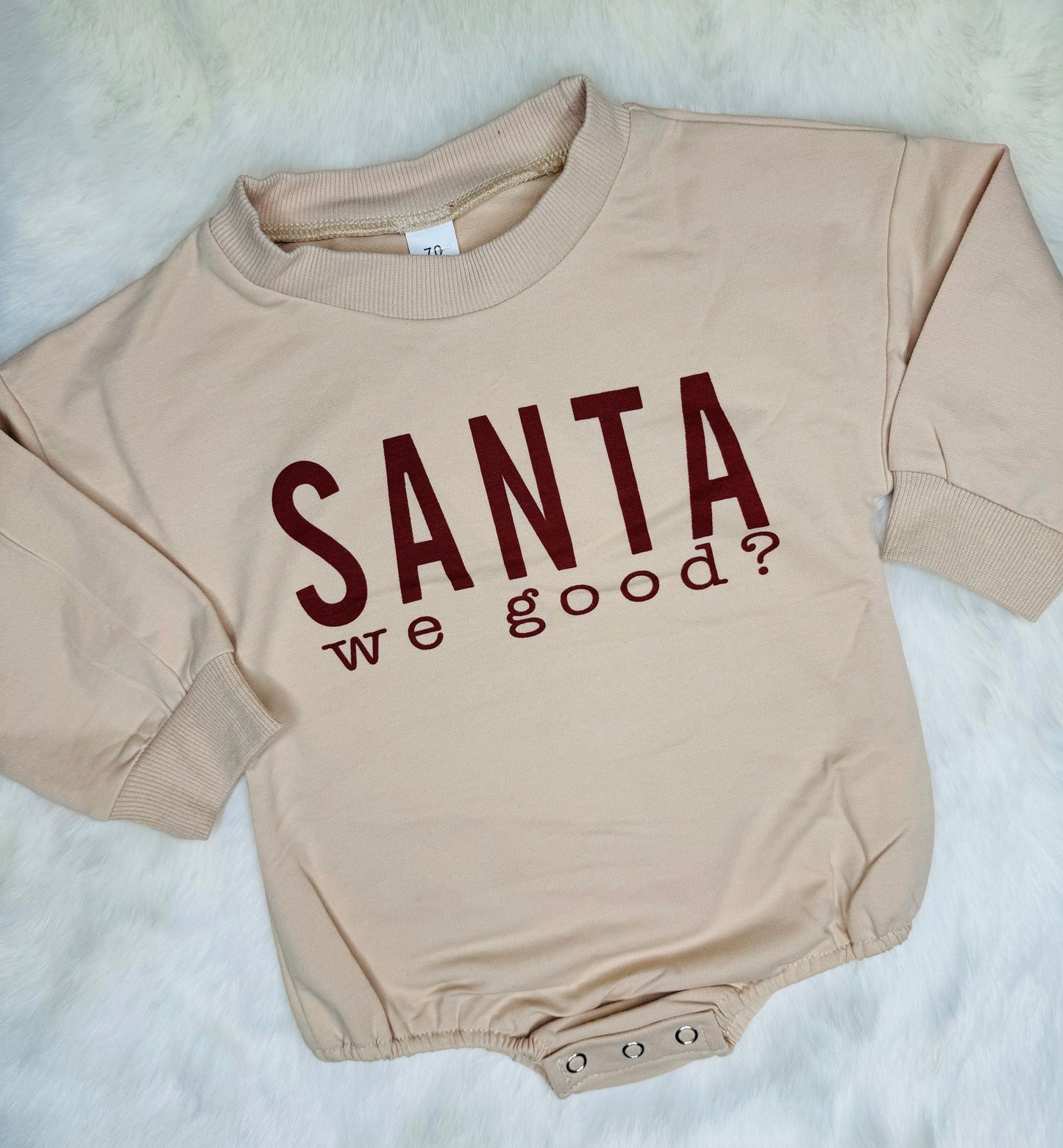 “Santa We Good?” Bubble