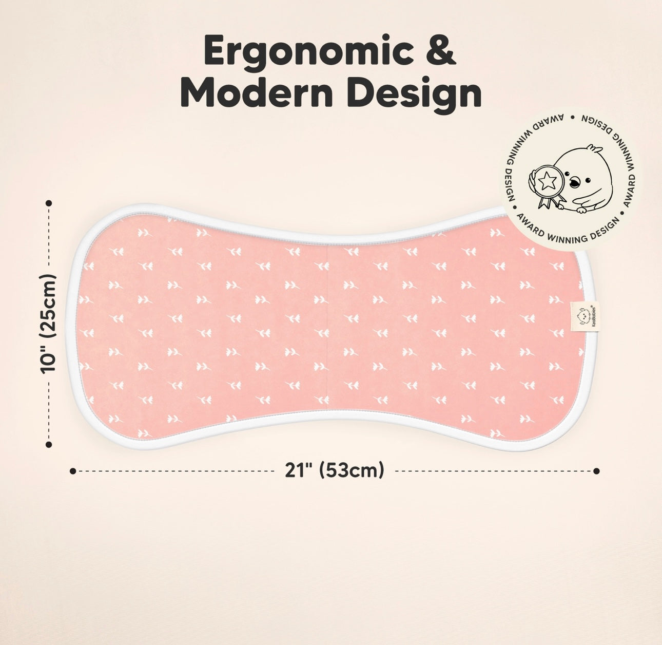 Blooms Burp Clothes 5pk. | Keababies