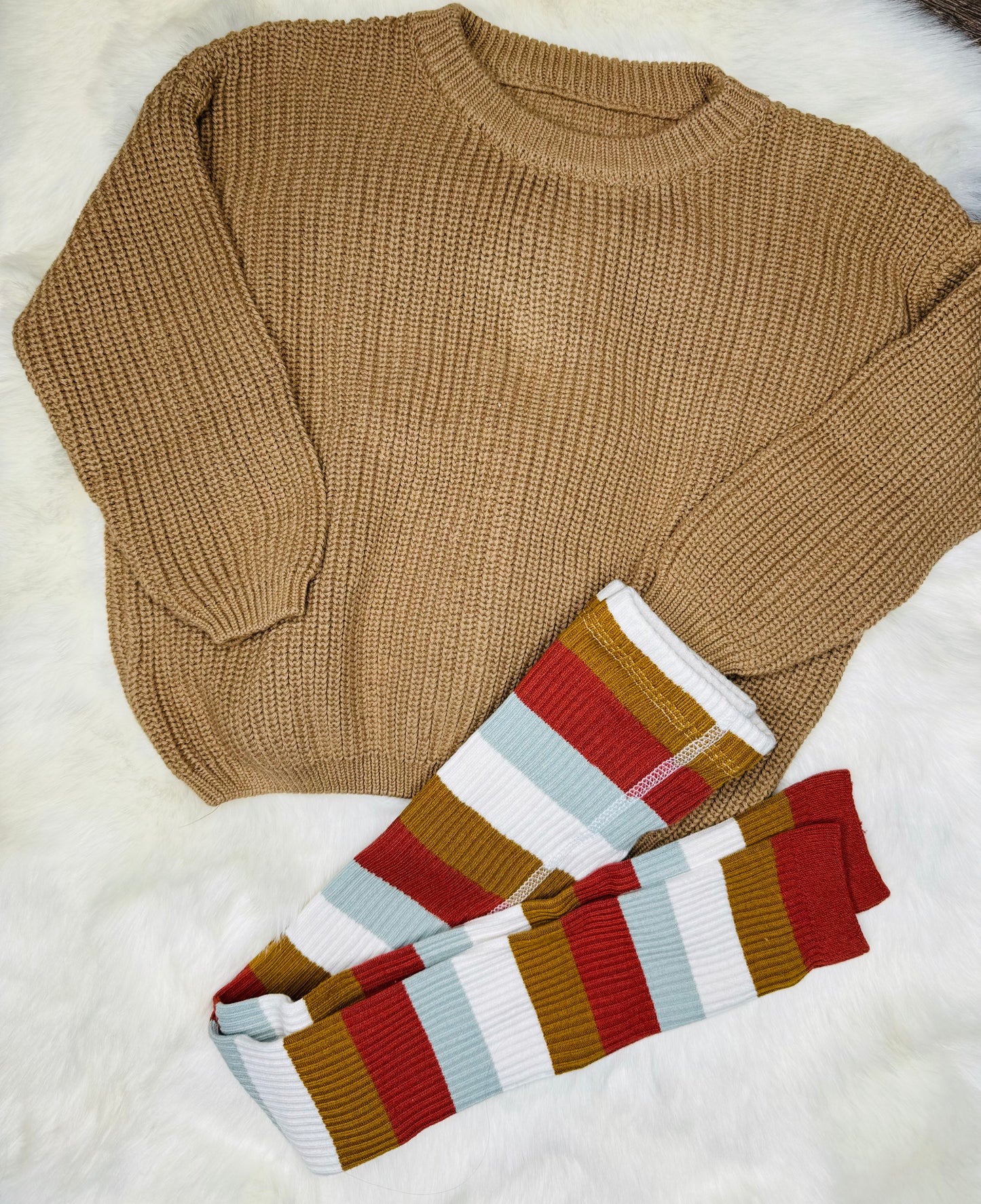 Khaki Knit Sweater