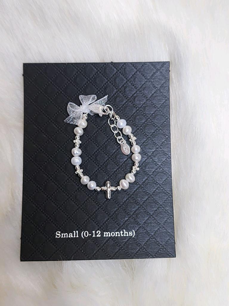 Blessed Baby Bracelet | Sterling Silver