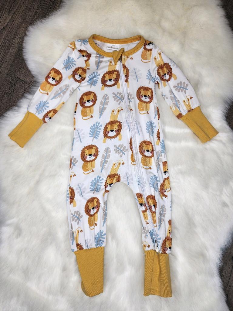 Lion Bamboo Onesie