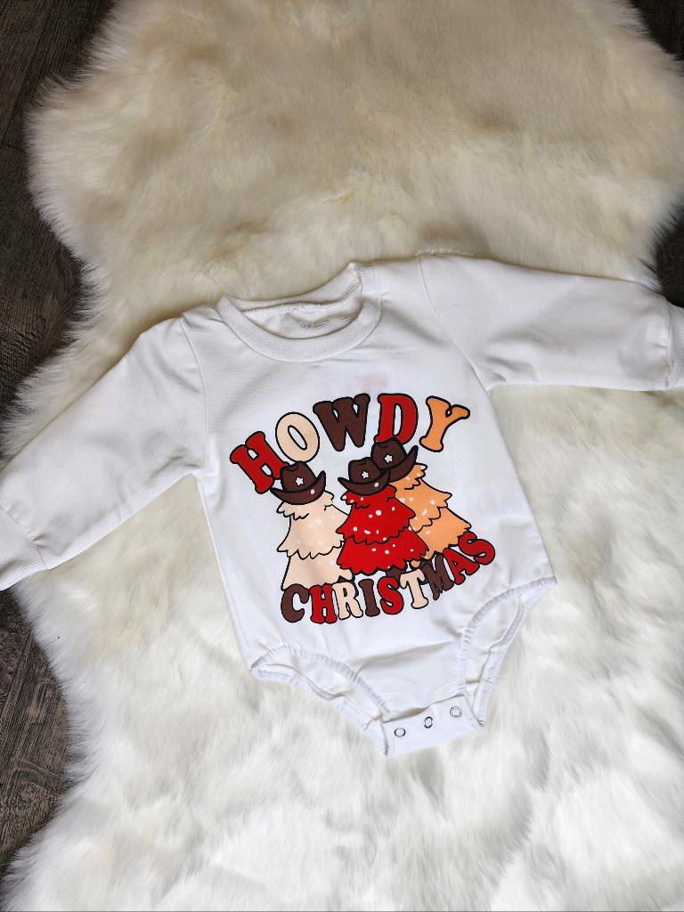 “Howdy Christmas” Romper