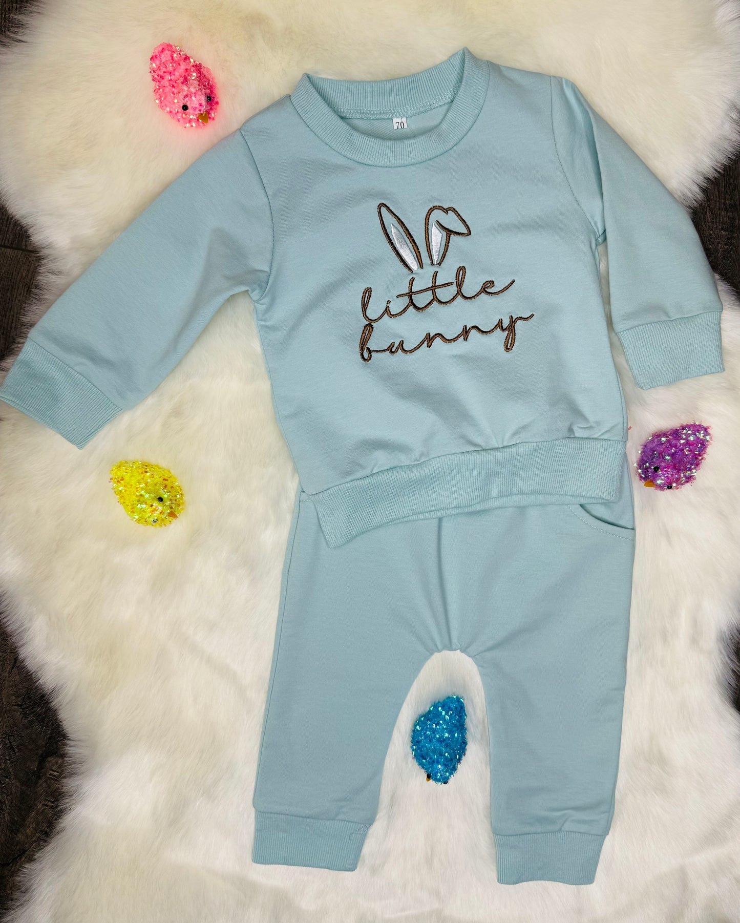 Mint Bunny Jogger Set